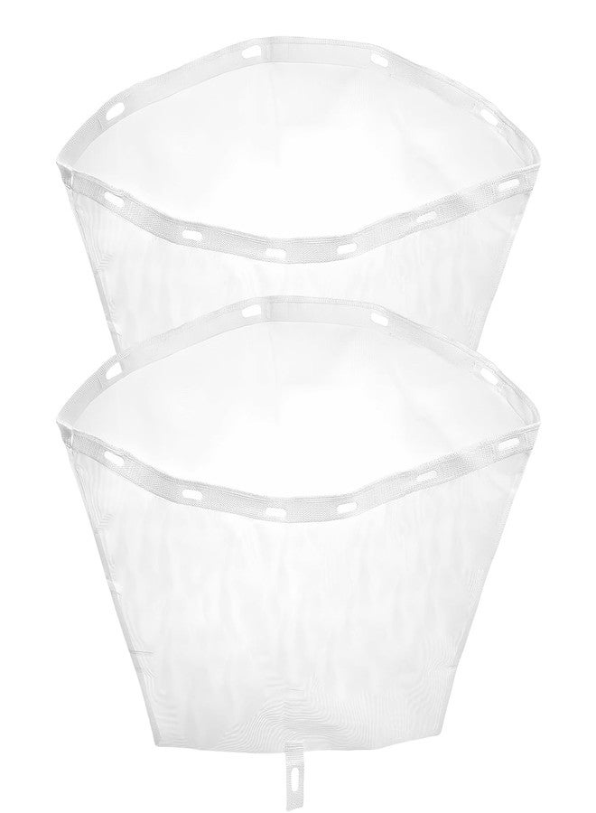 Stitokg 2 Pack 6570-398 Filter Net Bag - Compatible with Jacuzzi 2014+ J-300, 2012+ J-400, 2015+ J-500 Series Hot Tubs, Mesh Skimmer/Debris Attachment Bag with 11 Clip Holes - Image 1